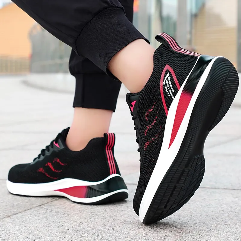 Fashion Safety Shoes Women Steel Toe Shoes Anti-puncture Work Sneakers Indestructible Work Safety Boots Male Shoes Work Boots