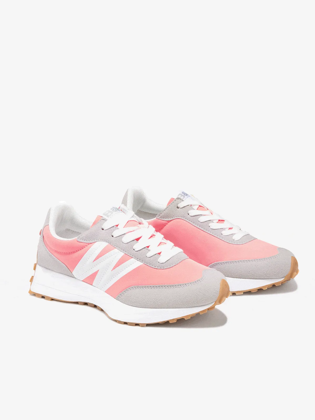 Fuchsia Logo Sneakers