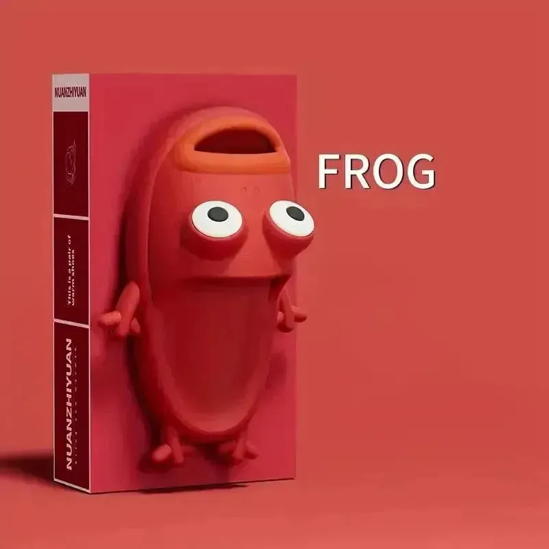 Funky Frog Flip-Flops