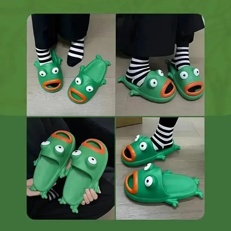 Funky Frog Flip-Flops