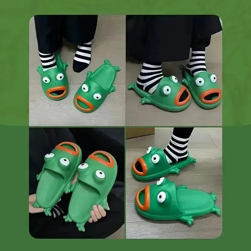 Funky Frog Flip-Flops