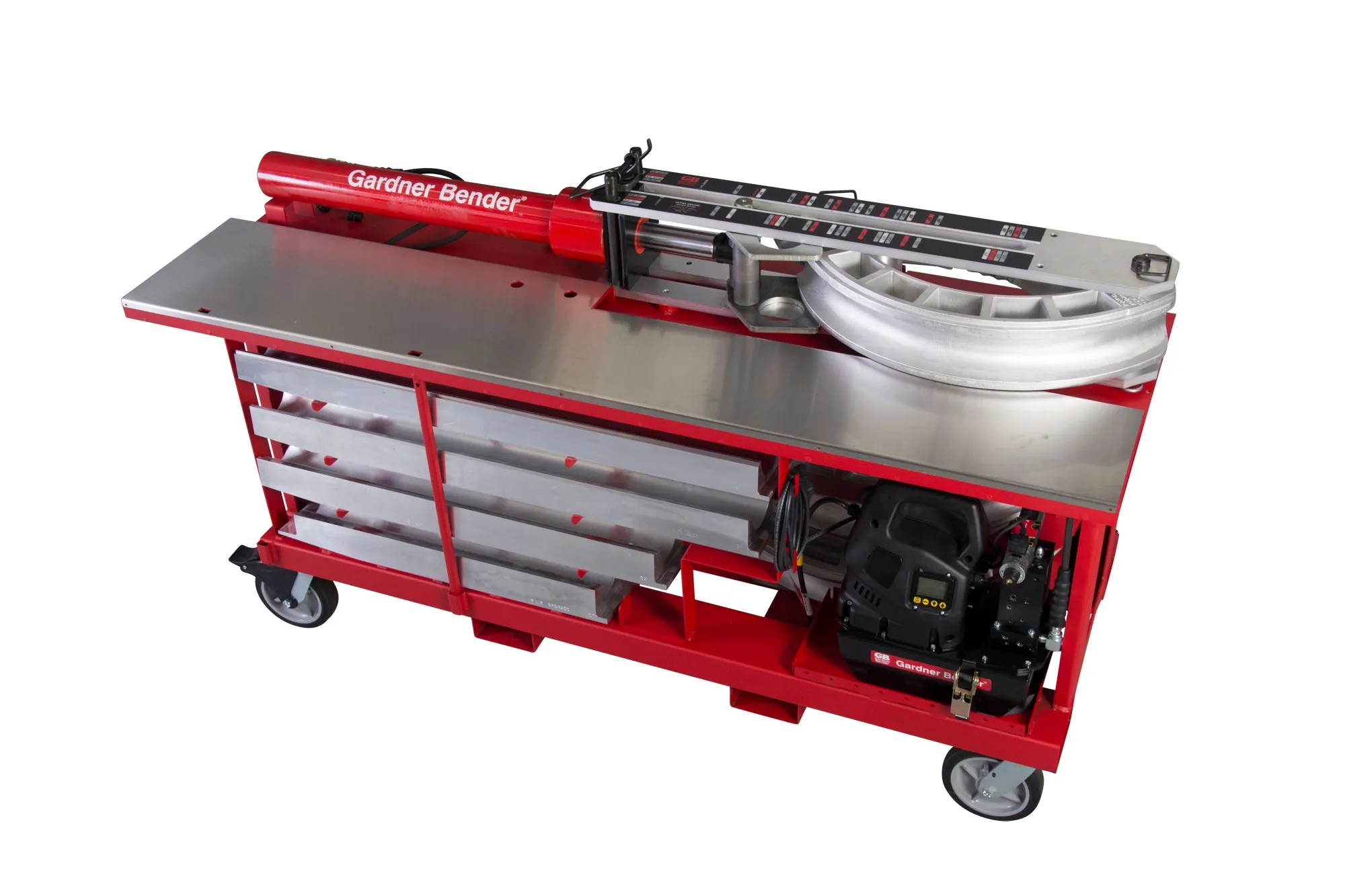Gardner Bender MB400DLP Long Stroke Ultra Eegor Hydraulic Bender, Table, Electric Pump, Shoe Group