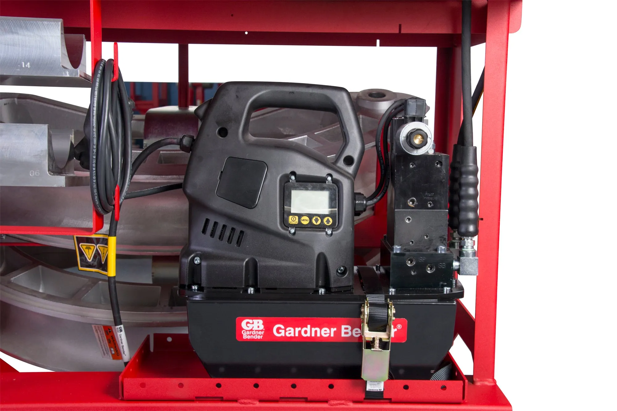 Gardner Bender MB400DLP Long Stroke Ultra Eegor Hydraulic Bender, Table, Electric Pump, Shoe Group