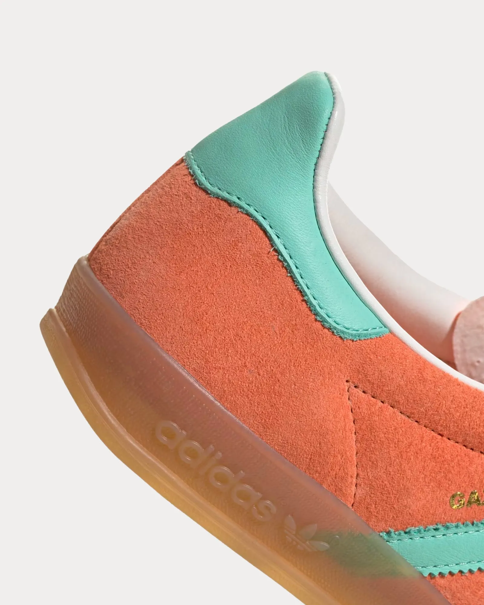 Gazelle Indoors Easy Orange / Clear Mint / Gum Low Top Sneakers