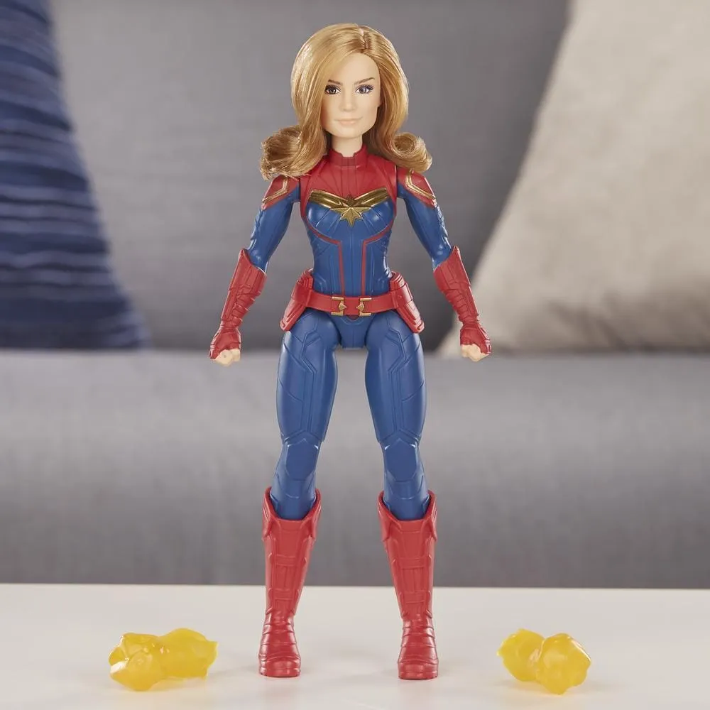 HASBRO  Cosmic Captain Marvel: Carol Danvers becomes one of the universe’s most powerful heroes when Earth is caught in the middle of a galactic war between two alien races - E4565