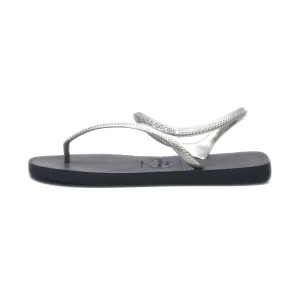 Havaianas Urban Basic Slippers Rubber Silver Colour For Women