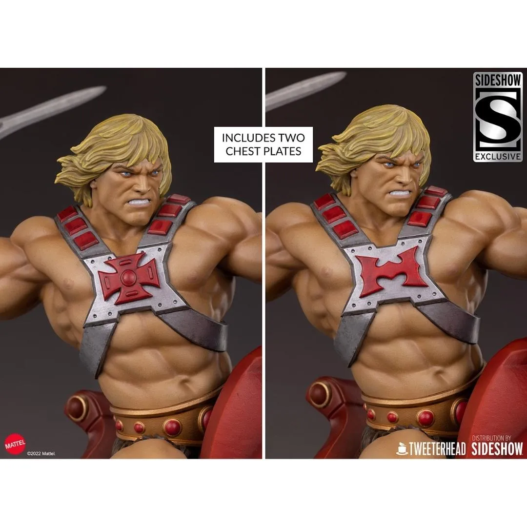 He-Man and Battle Cat Classic Deluxe Maquette by Tweeterhead