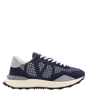 Heren NetRunner Sneaker Blauw/Grijs