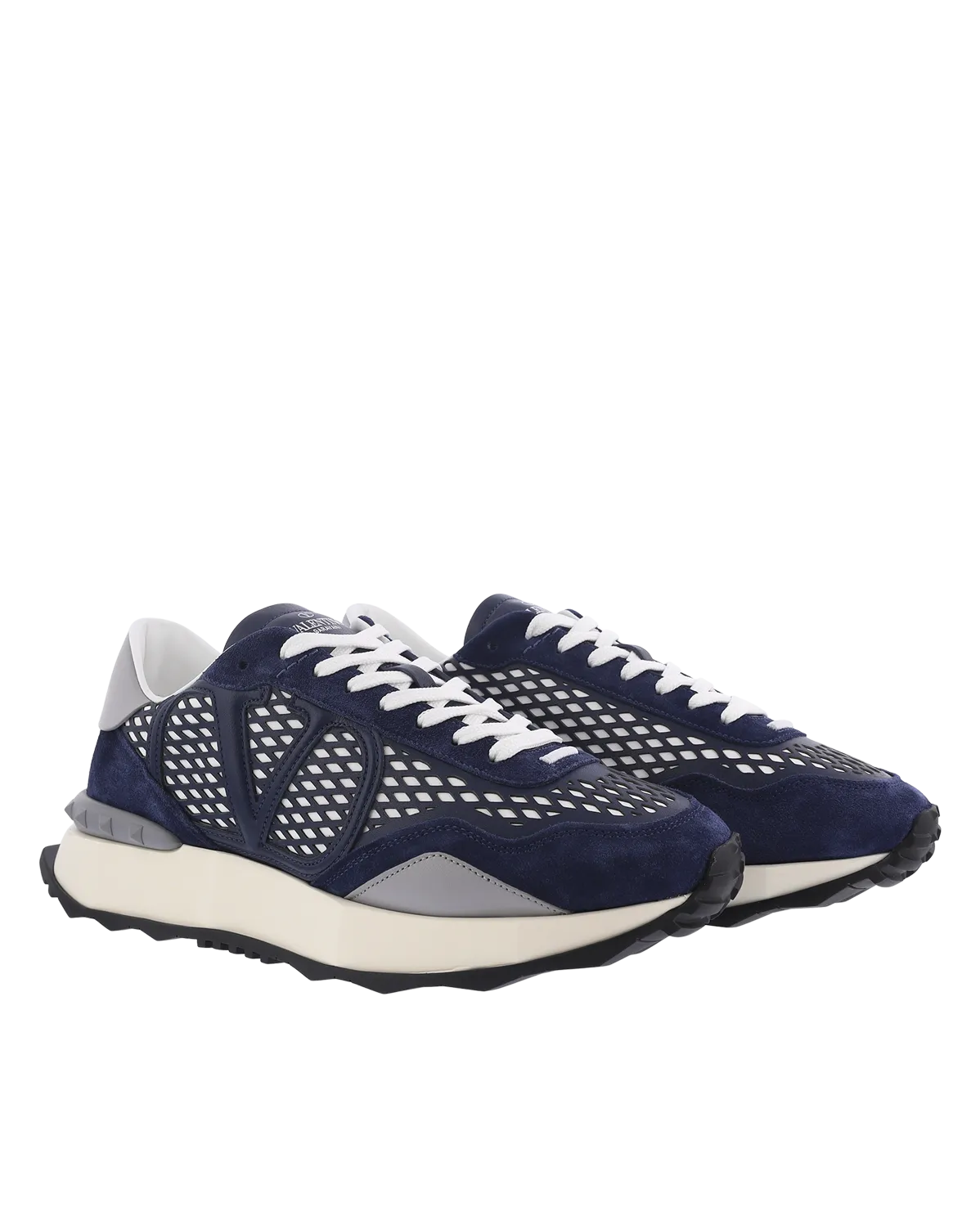 Heren NetRunner Sneaker Blauw/Grijs