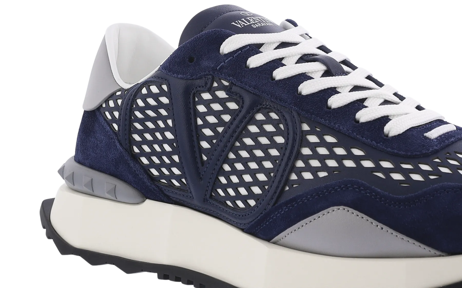 Heren NetRunner Sneaker Blauw/Grijs