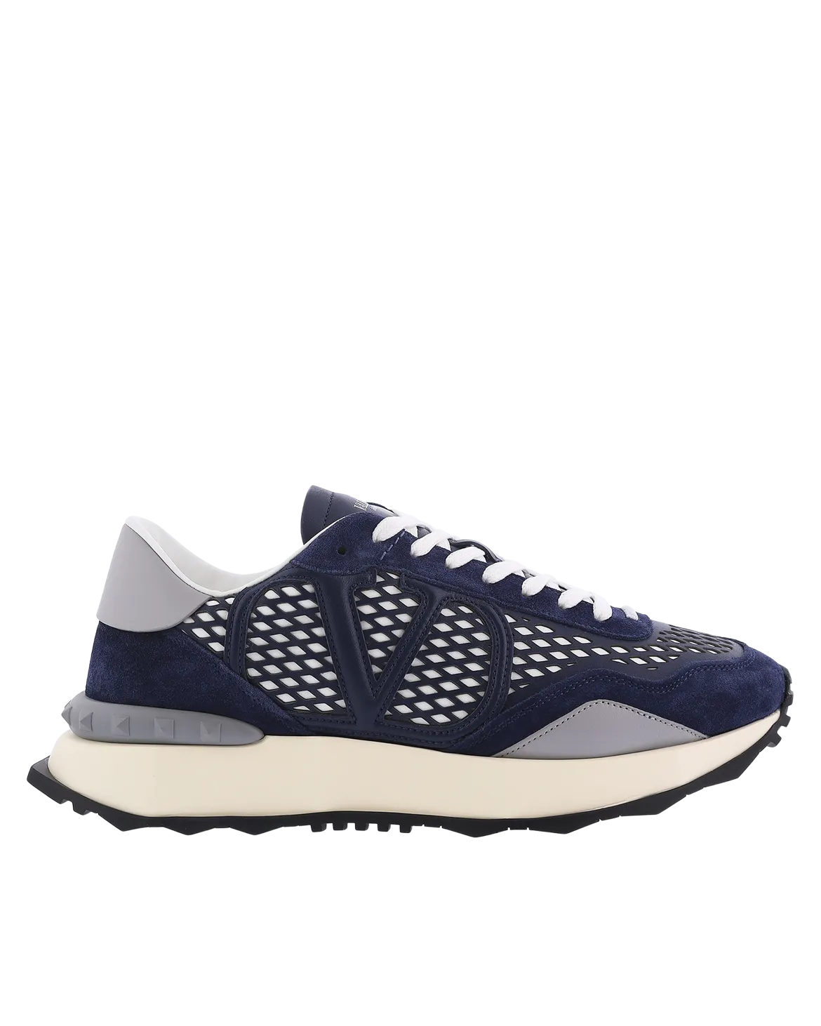 Heren NetRunner Sneaker Blauw/Grijs