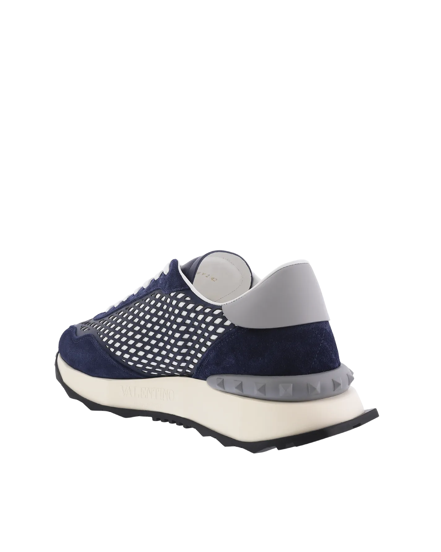 Heren NetRunner Sneaker Blauw/Grijs