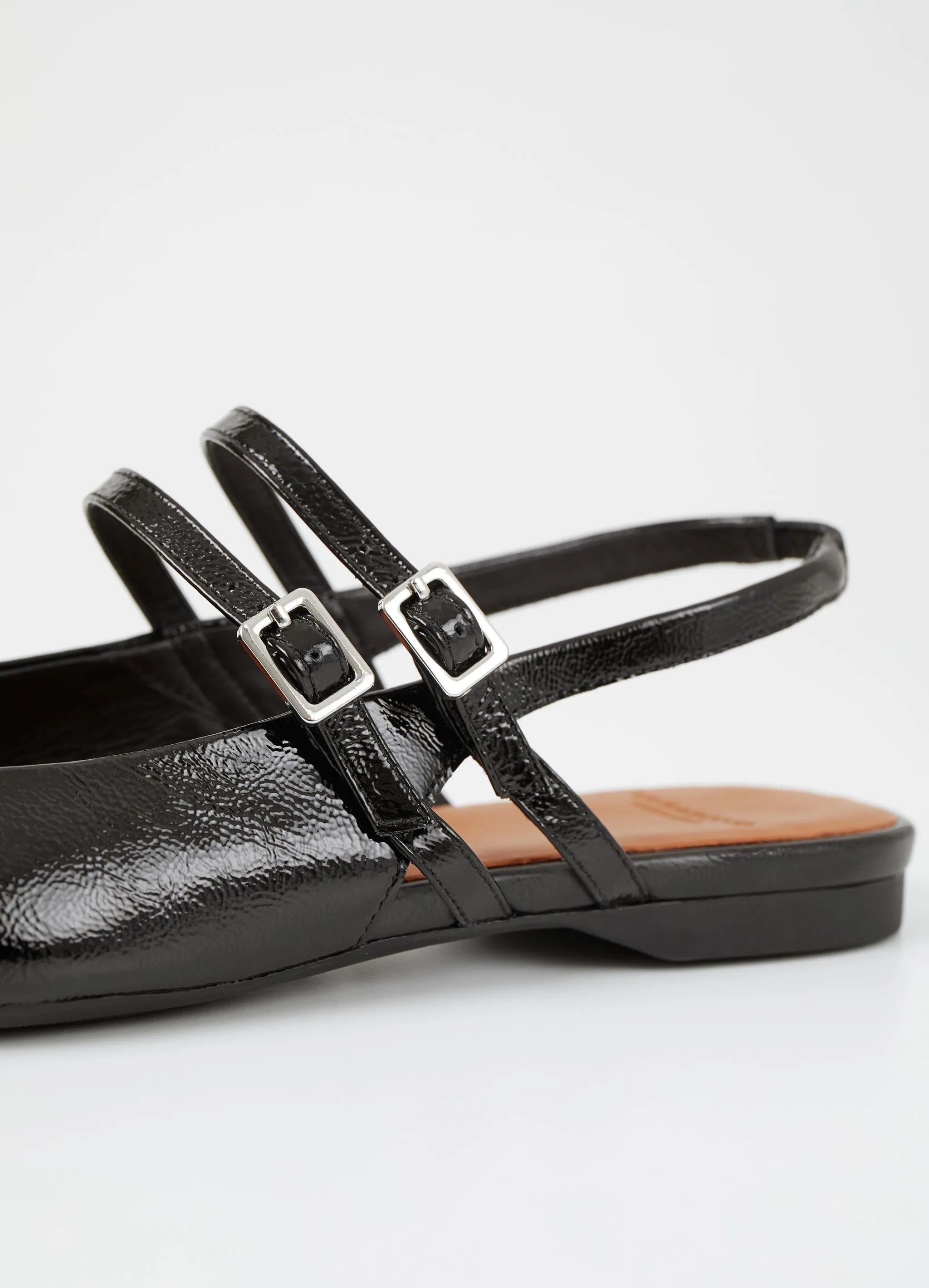 Hermine Shoe Patent Black
