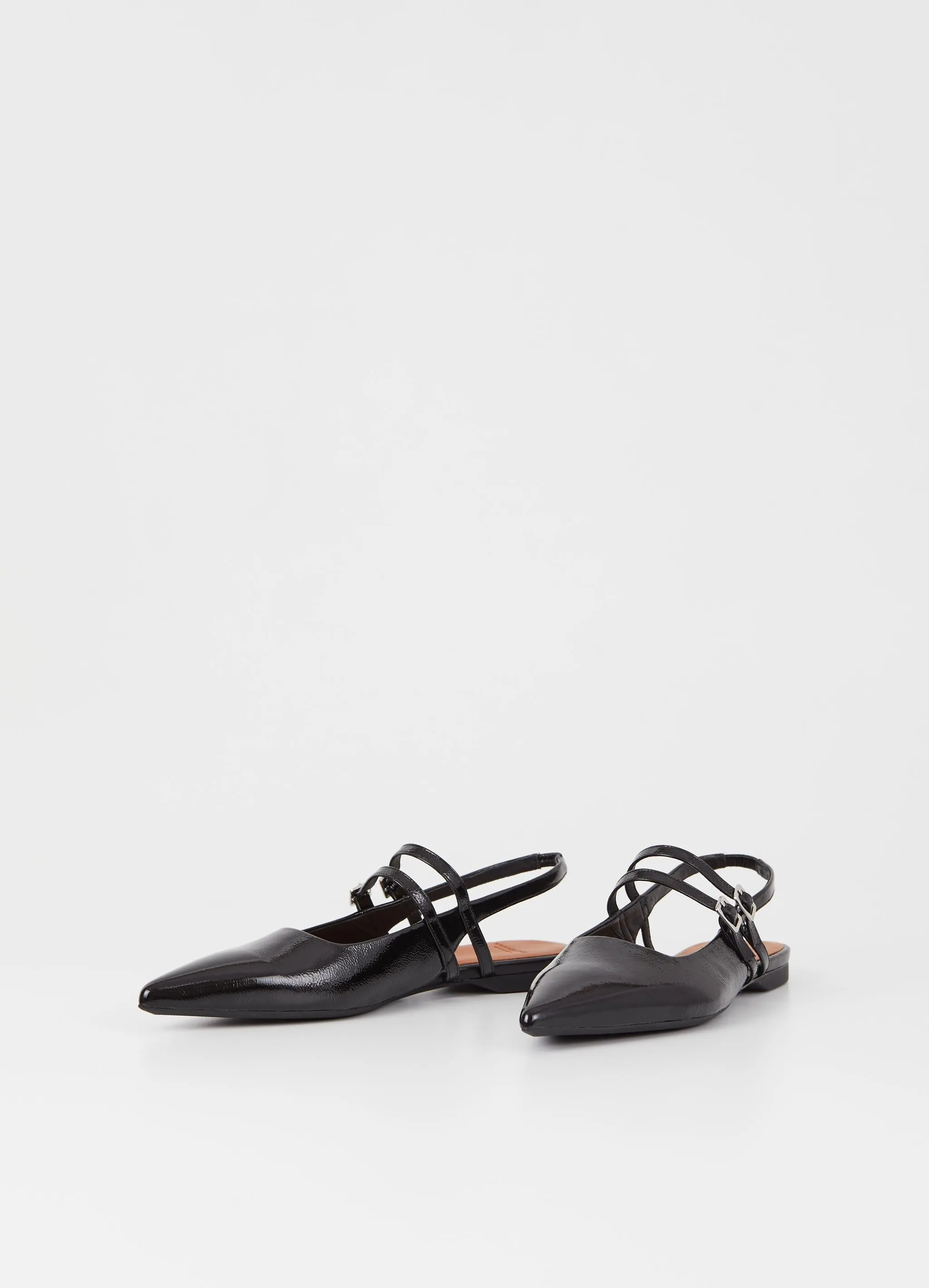 Hermine Shoe Patent Black