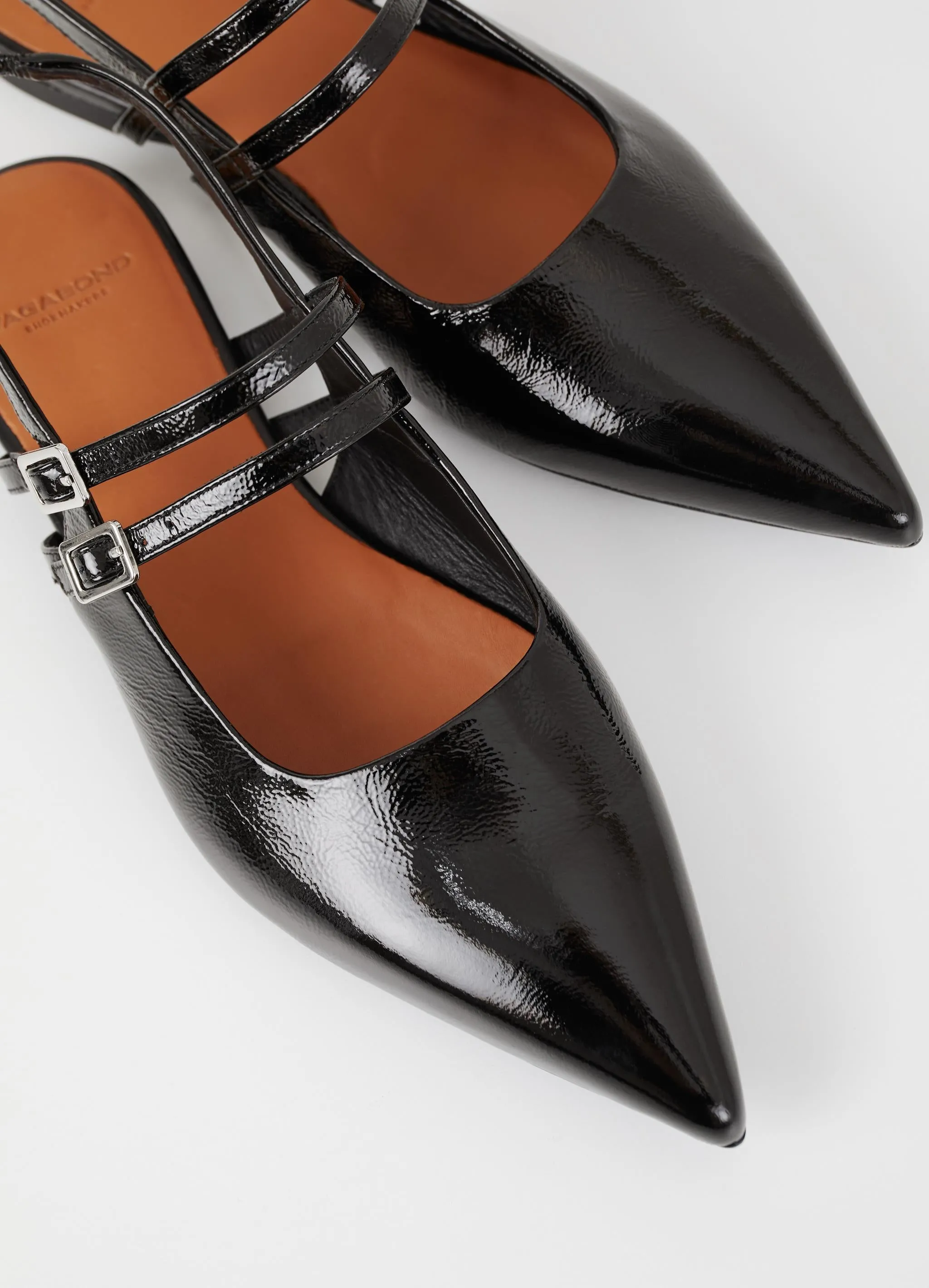 Hermine Shoe Patent Black