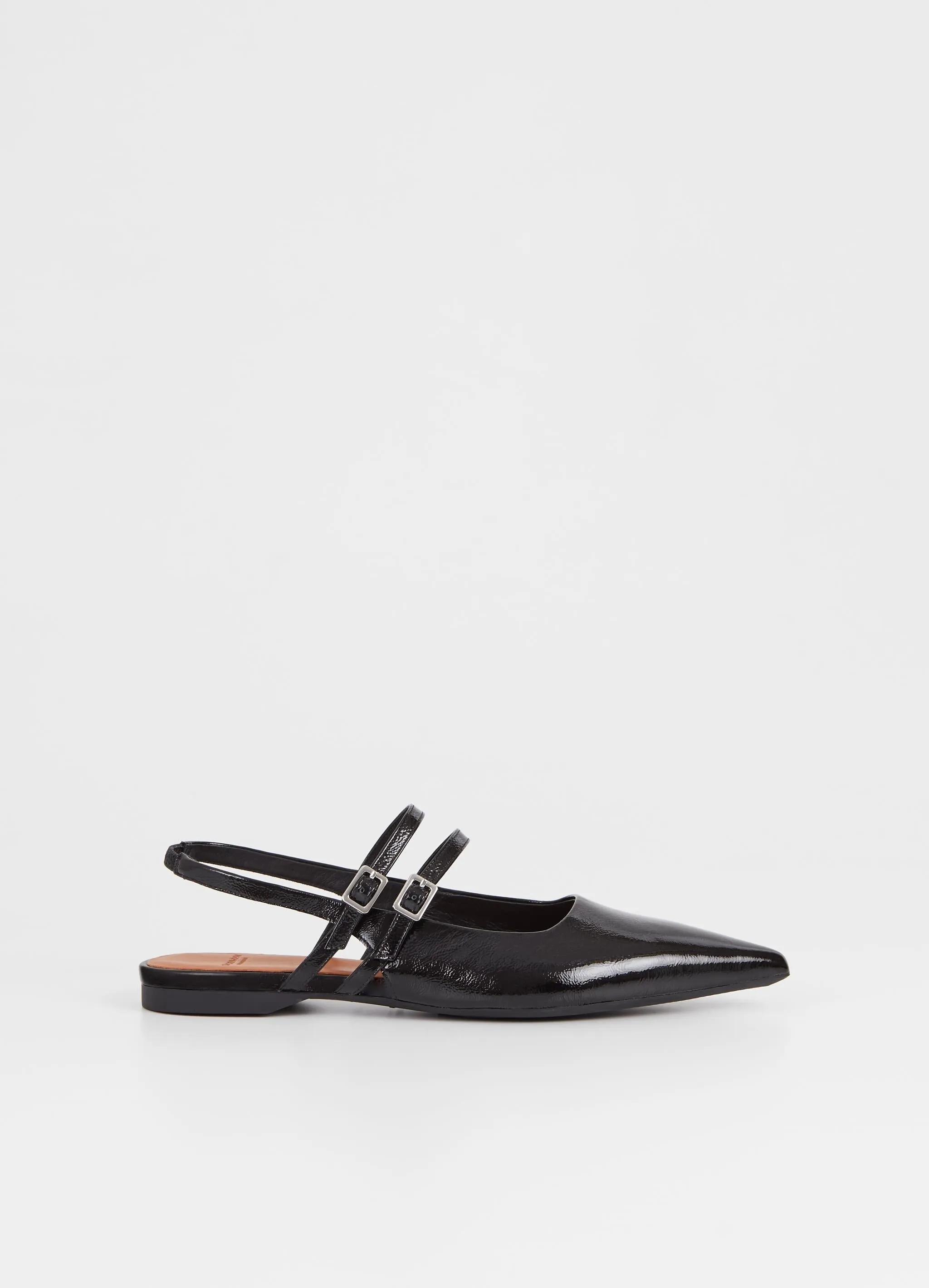 Hermine Shoe Patent Black
