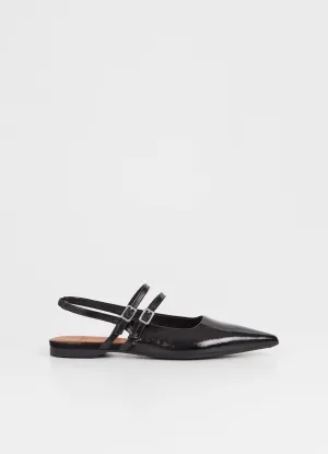 Hermine Shoe Patent Black