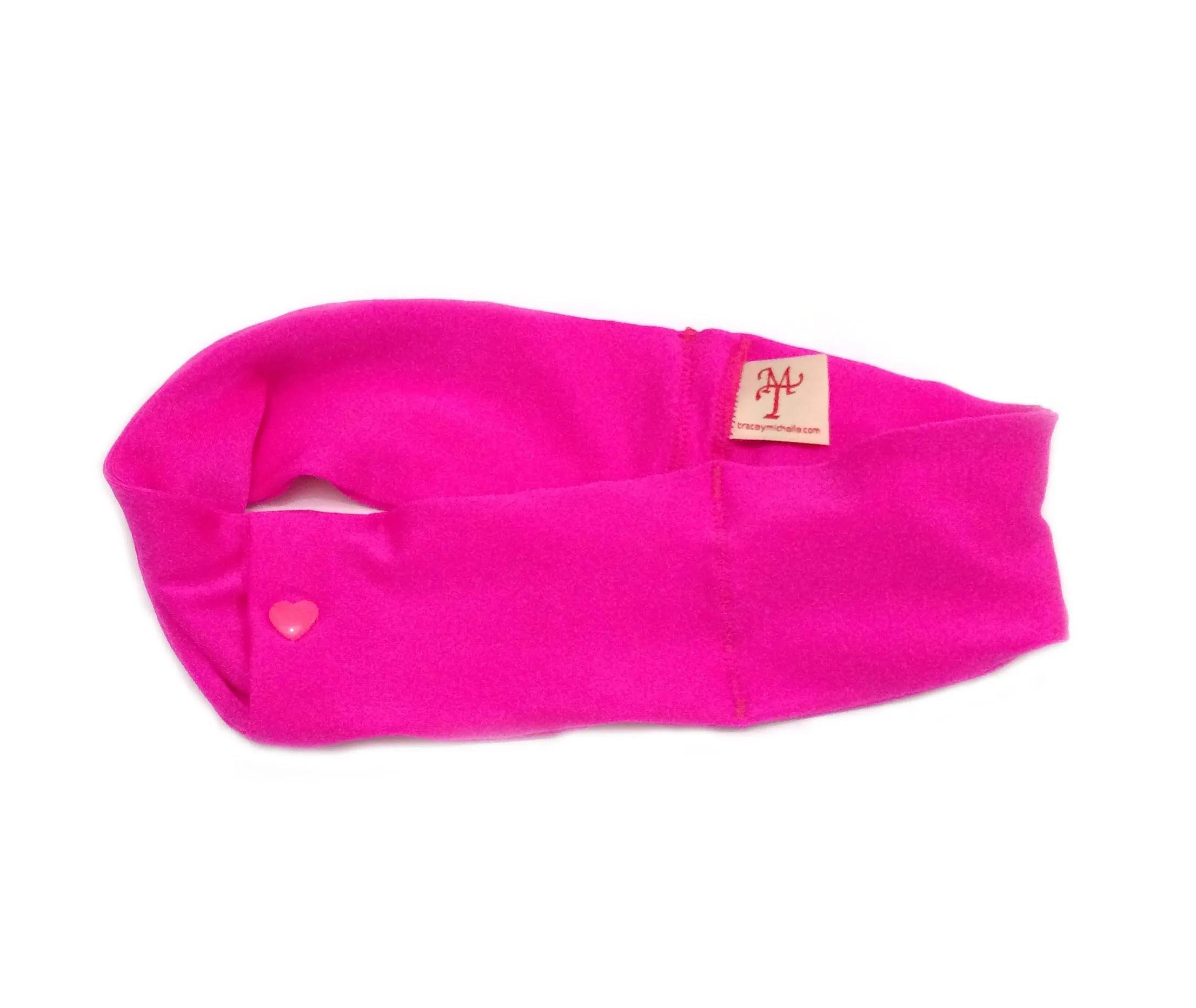 Hot Pink Super Slim Pump Waist Band Pouch