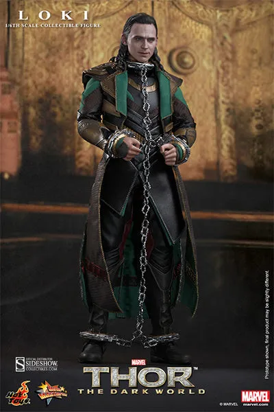 Hot Toys Loki Thor The Dark World 12 Inch 1/6 Scale Action Figure MMS231