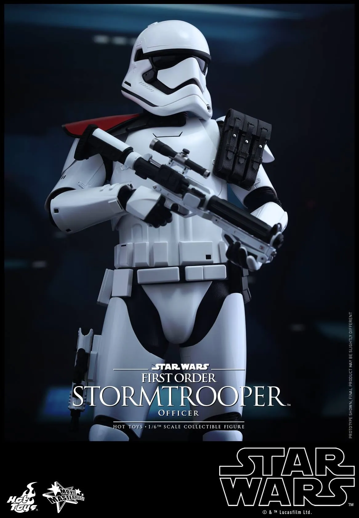 Hot Toys - MMS324 – Star Wars: The Force Awakens - First Order Stormtrooper Officer Collectible Figure