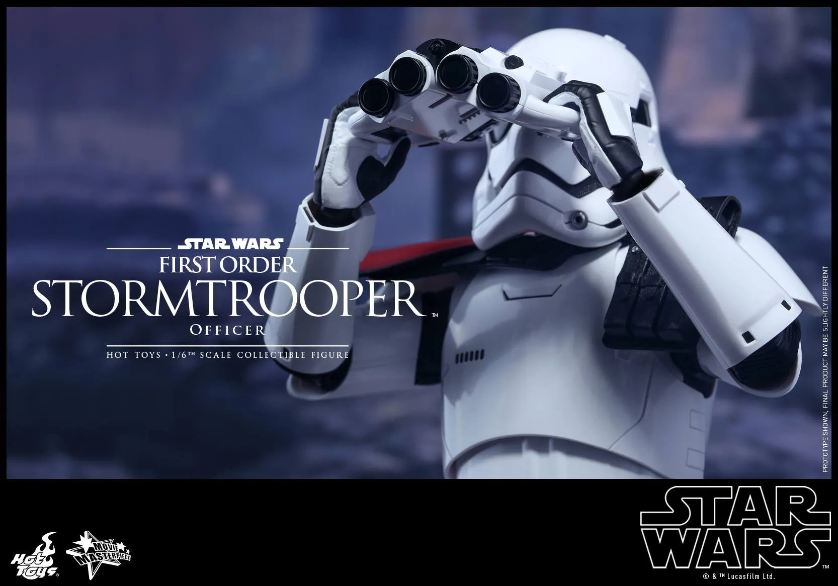 Hot Toys - MMS324 – Star Wars: The Force Awakens - First Order Stormtrooper Officer Collectible Figure