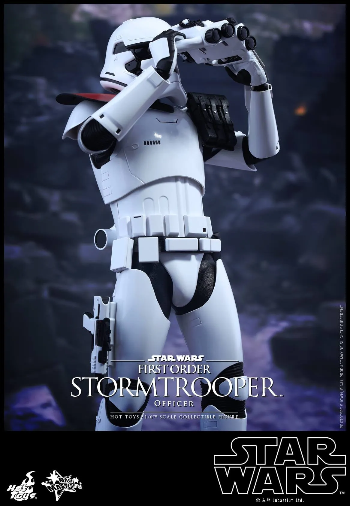 Hot Toys - MMS325 – Star Wars: The Force Awakens - First Order Stormtrooper Officer & Stormtrooper Collectible Figures Set