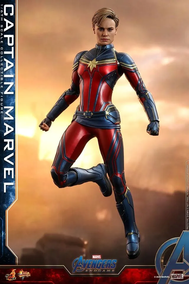 Hot Toys - MMS575 - Avengers: Endgame - 1/6th scale Captain Marvel Collectible Figure