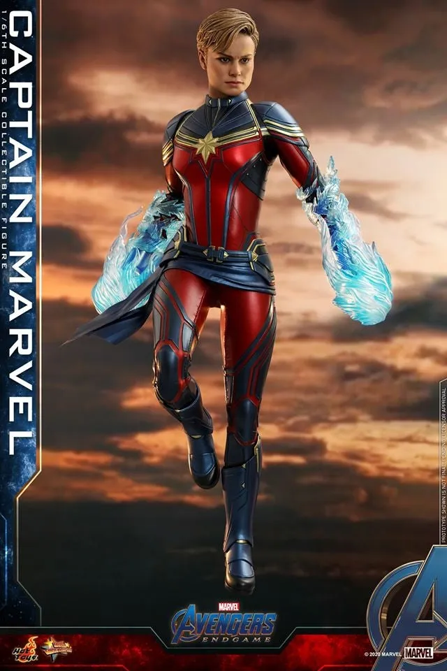 Hot Toys - MMS575 - Avengers: Endgame - 1/6th scale Captain Marvel Collectible Figure