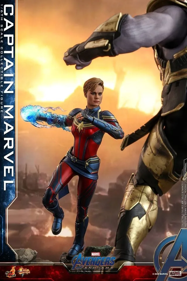 Hot Toys - MMS575 - Avengers: Endgame - 1/6th scale Captain Marvel Collectible Figure