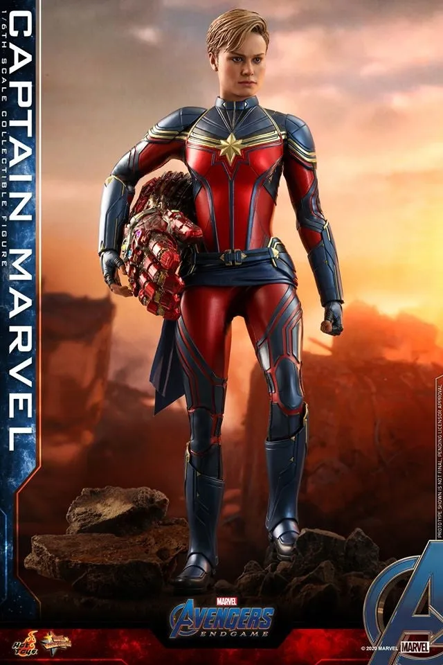Hot Toys - MMS575 - Avengers: Endgame - 1/6th scale Captain Marvel Collectible Figure
