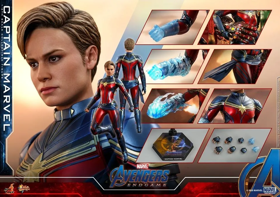 Hot Toys - MMS575 - Avengers: Endgame - 1/6th scale Captain Marvel Collectible Figure