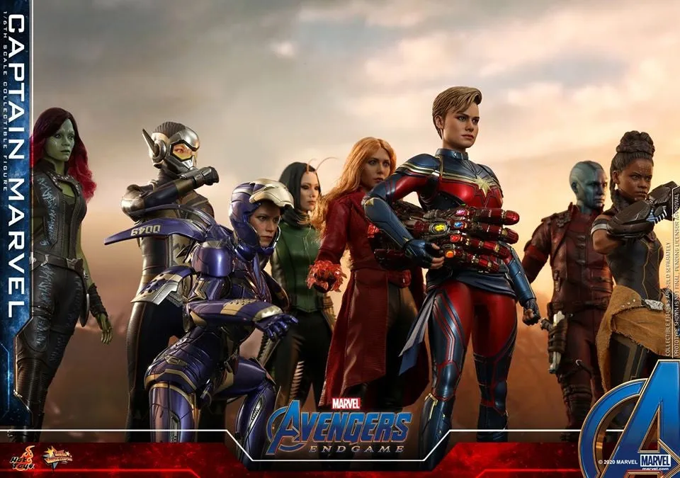 Hot Toys - MMS575 - Avengers: Endgame - 1/6th scale Captain Marvel Collectible Figure