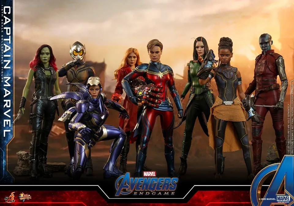 Hot Toys - MMS575 - Avengers: Endgame - 1/6th scale Captain Marvel Collectible Figure