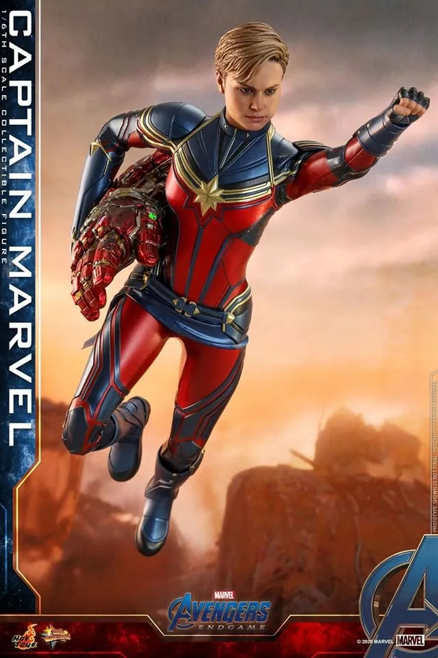 Hot Toys - MMS575 - Avengers: Endgame - 1/6th scale Captain Marvel Collectible Figure