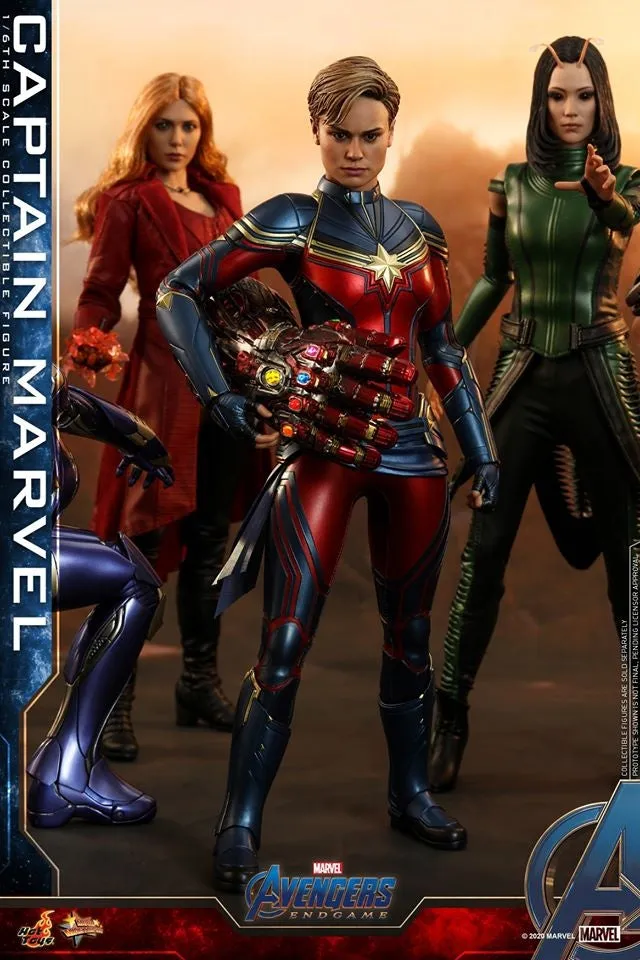 Hot Toys - MMS575 - Avengers: Endgame - 1/6th scale Captain Marvel Collectible Figure
