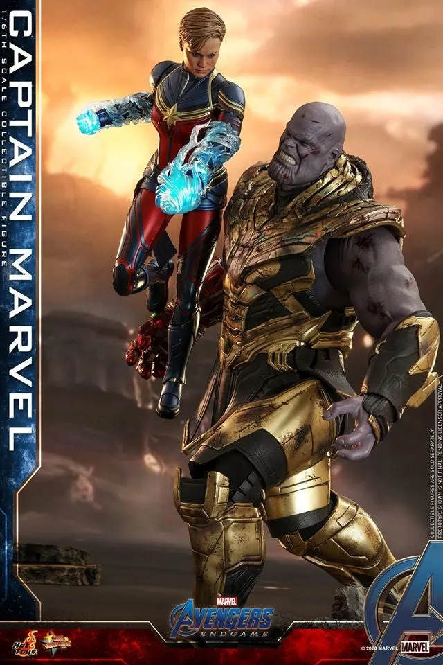 Hot Toys - MMS575 - Avengers: Endgame - 1/6th scale Captain Marvel Collectible Figure