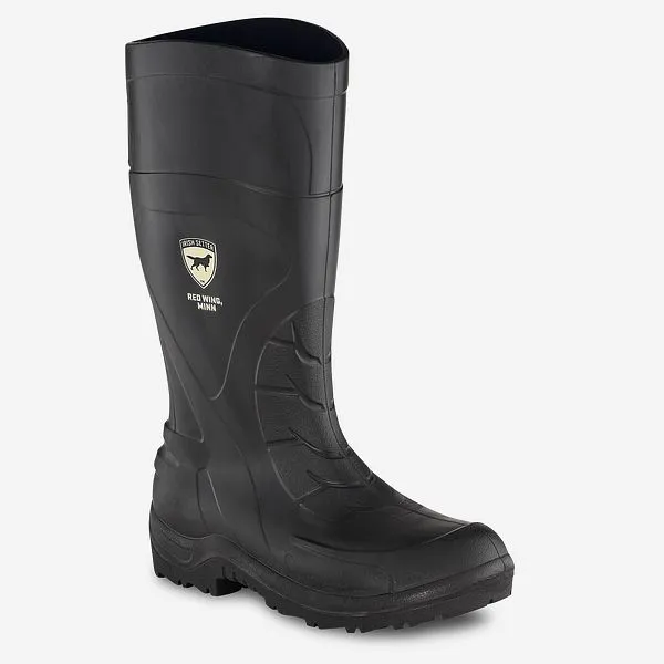 Irish Setter 89009 Ironton Unisex Waterproof Soft Toe Polyurethane Pull On Boot - Made In USA