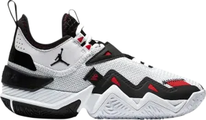 Jordan Westbrook One Take GS Black Toe Sneakers, white