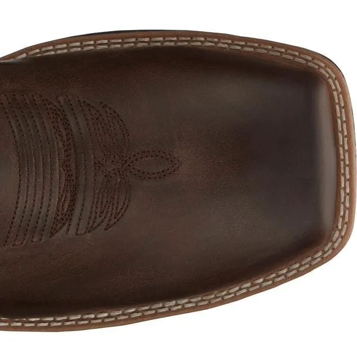 Justin Men's Nitread 11" Nano Comp Toe Western Work Boot -Brown- CR3204