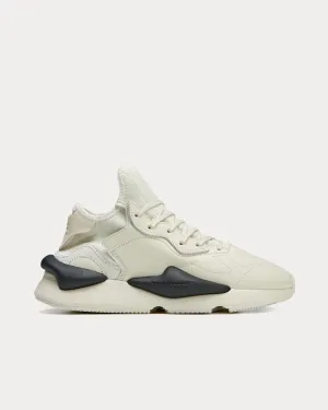 Kaiwa Cream White / Off White / Black Mid Top Sneakers