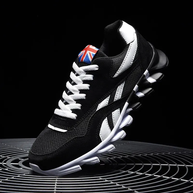 Light Breathable Lace Up Running Shoes for Men