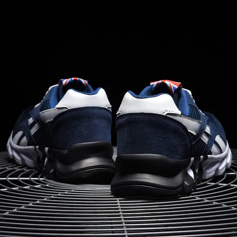 Light Breathable Lace Up Running Shoes for Men