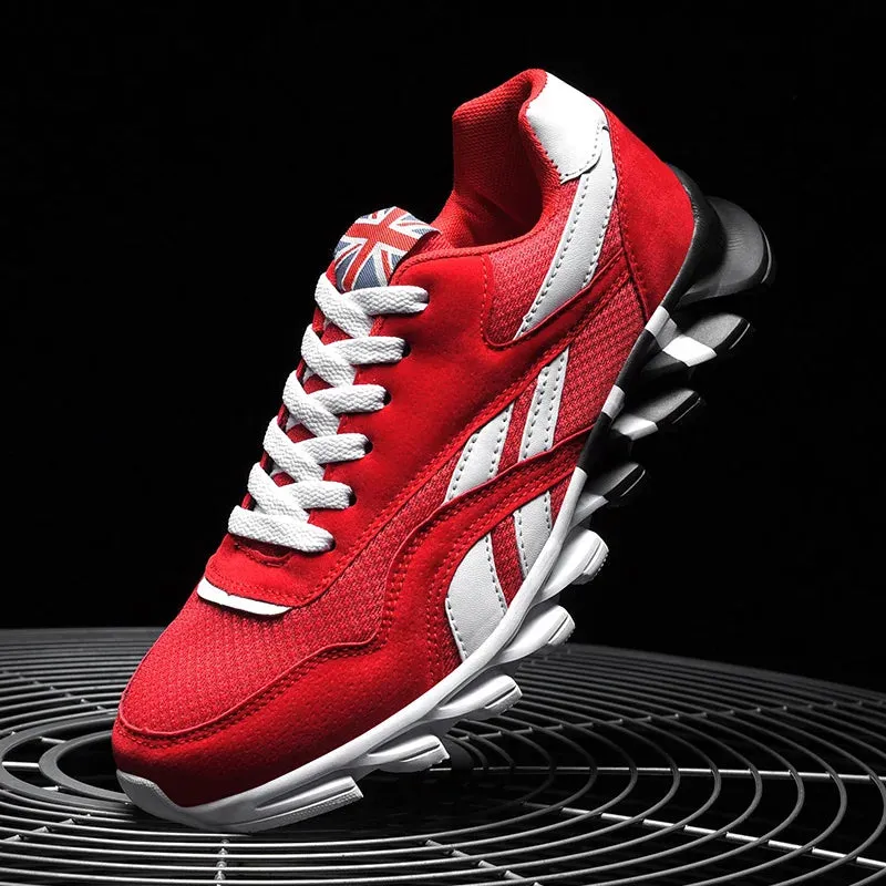 Light Breathable Lace Up Running Shoes for Men