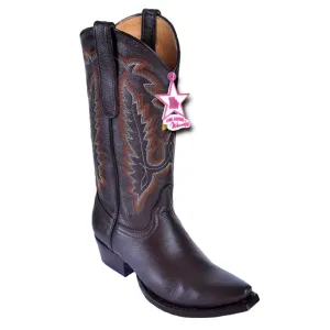 Los Altos Boots Women # 348307 Ladies Snip Toe Boot| Style Deer Boots | Color Brown