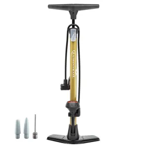 Lumintrail 160 PSI Dual Valve Bike Pump with High Pressure Gauge PM-32B