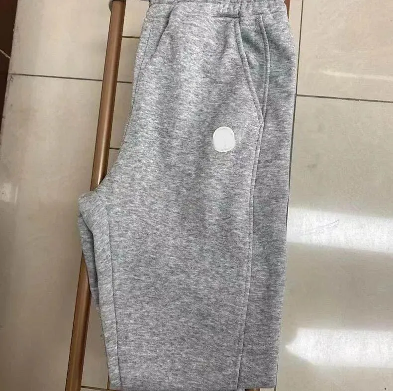 Men's Clothing Mens Pants New badge designer Pants with Panelled pattern Loose Basketball Sport Pants Casual Nine Points Sweatpants for Man Woman