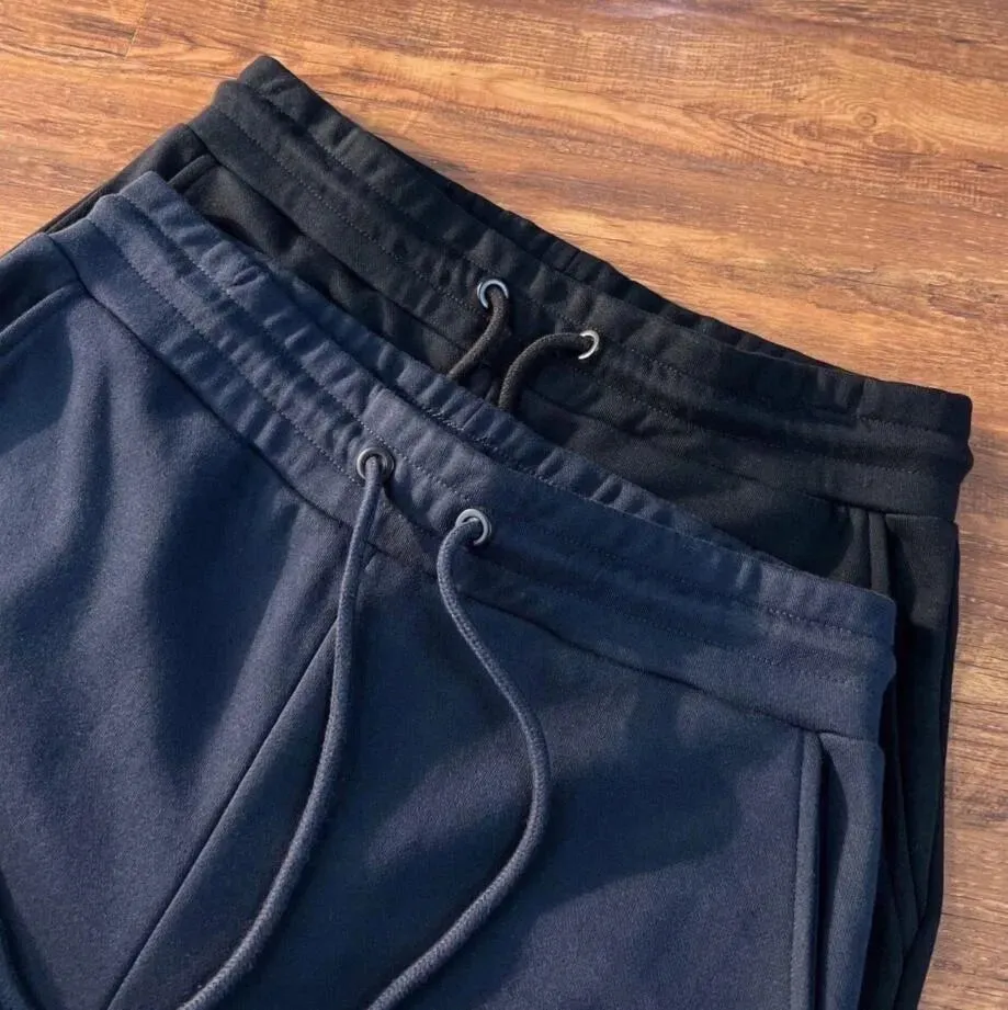 Men's Clothing Mens Pants New badge designer Pants with Panelled pattern Loose Basketball Sport Pants Casual Nine Points Sweatpants for Man Woman