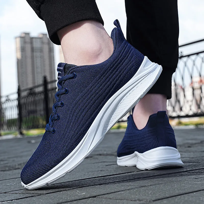 Men's Running Shoes -Non-slip Lightweight Lace Up Sneakers