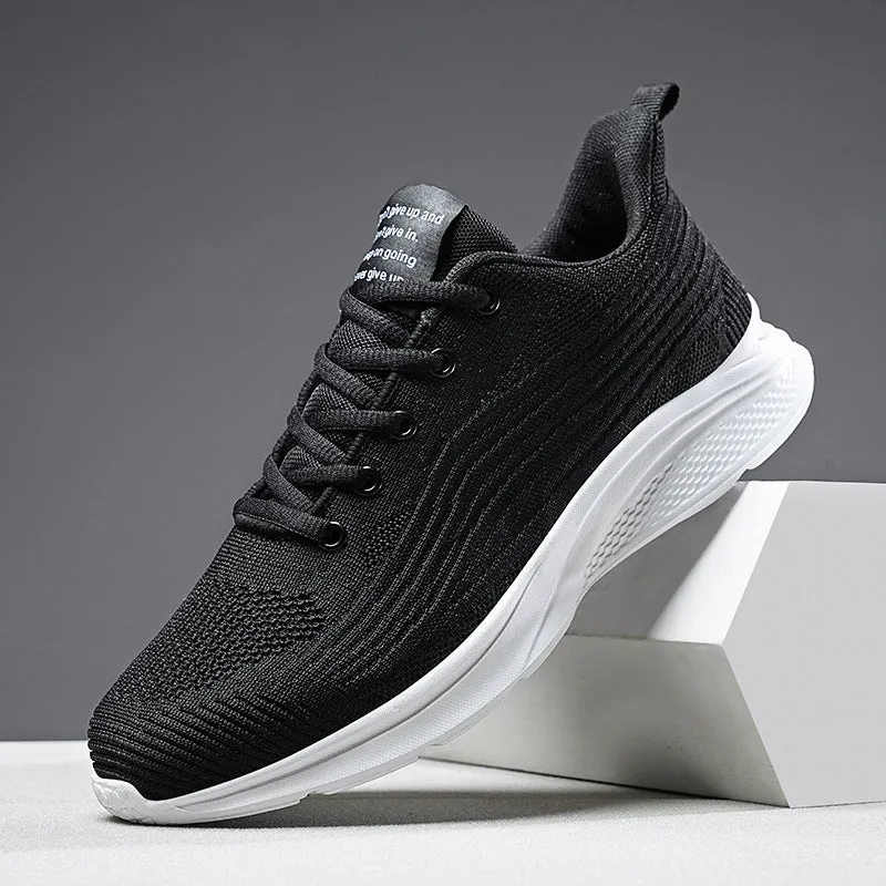 Men's Running Shoes -Non-slip Lightweight Lace Up Sneakers