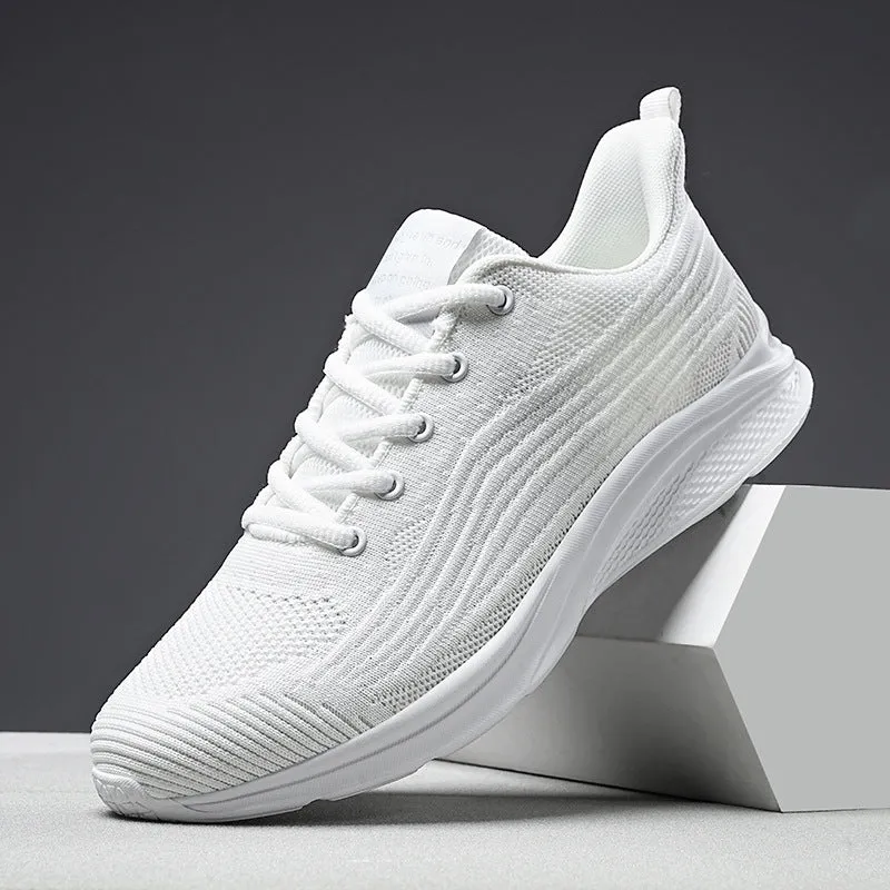 Men's Running Shoes -Non-slip Lightweight Lace Up Sneakers